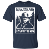 Only You Can Prevent Forest Fires T-shirt_Black