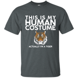 This is my Human Costume Actually I'm a Tiger Shirt_Navy