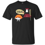 Sushi Lover Pun T-shirt- You're My Soymate Soy Sauce Sushi_black=