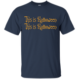 This Is Halloween Shirt - Nightmare Funny Halloween Shirt_black=