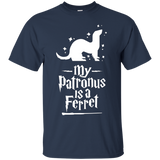 My Patronus is a Ferret Shirt_Black