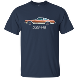 Olds 442 Classic Car Show T-Shirt Vintage Oldsmobile_Black