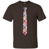 Necktie Dress T-Shirt for Weddings, Prom, Office, Receptions_Black