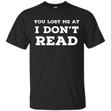 Cute Reading T Shirts. Best Cool Gifts For Readers Lovers._black