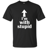 I'm With Stupid Up Arrow Funny