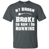 Tshirt Running Halloween Humorous Funny_black=