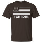 I Don't Kneel - National Anthem T-shirt_black