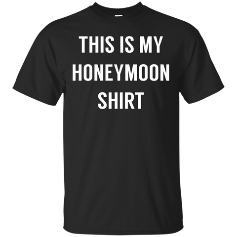 This Is My Honeymoon Shirt - Funny Honeymoon Shirt_black=