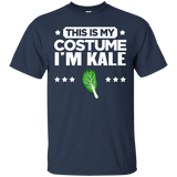 This is My Kale Costume Easy Family Halloween T-Shirt_Black