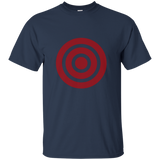 Red Target Bulls Eye T-Shirt_Black