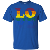Love Rainbow Heart Flag - Gay Pride Shirt - Lgbt