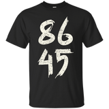 86 45 Impeach Trump Anti-trump T-shirt_black=