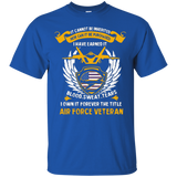 Air Force Veteran T-shirt. Legend T-shirt For Veteran_black