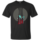 Legs Highheels Grafic Red Shoes Tee T-shirt