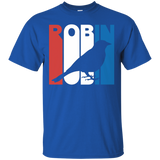 Retro RWnB Robin Silhouette T-Shirt_Black