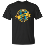 The Best Teacher Ever Blue Golden Award T-Shirt_Black