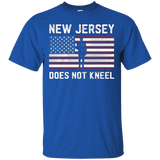 I Don't Kneel Flag Shirt - New Jersey Does Not Kneel T Shirt_black