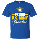 Women's Best for Army Grandma - Proud U.S. Army Grandma T-shirt_Black