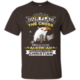 I Stand For Our Flag I Kneel For The Cross T-shirt_black