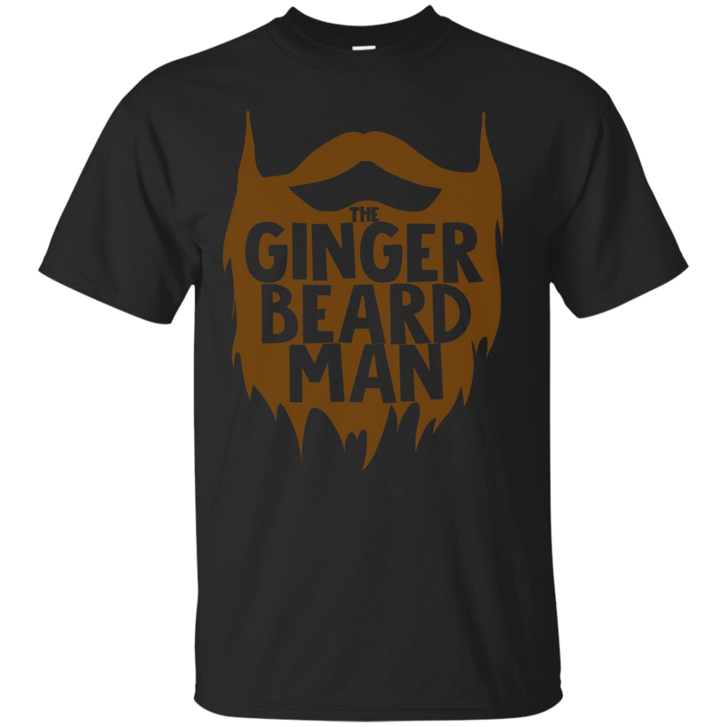The Ginger Beard Man T-shirt_Black