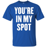 you're in my spot t shirt_Black