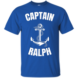 Captain Ralph T-shirt Personalized Boat Captain Shirt_black=