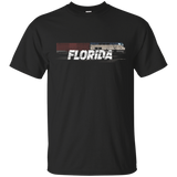 Railroad Engineer Florida Model Railroad T Shirt_Black