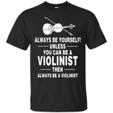 Violin Tshirt - You can be a violinist_Black