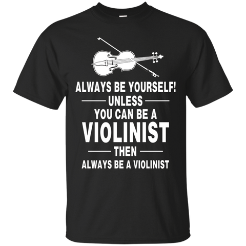 Violin Tshirt - You can be a violinist_Black