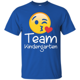 Emoji Team Kindergarten Teacher T Shirt For Lover_black=