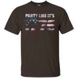 Party Like It's 1776 American T-Shirt_Black