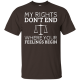 My Rights Don't End Where Your Feelings Begin T-Shirt_Black
