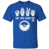 Rock Paper Scissors Table Saw Shirt-Funny Carpenter T-Shirt._Black