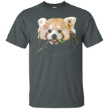 Red Panda Tshirt funny gift_Black