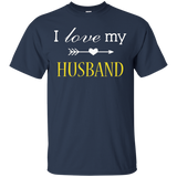 Women's I Love My Awesome Husband T-Shirt_Black