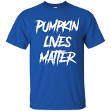 Pumpkin Lives Matter Happy Halloween Tshirt_Black