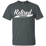 Retired Engineer Retirement Gift T-shirt_black=