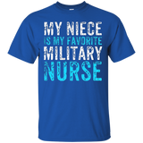 My Niece is My Favorite Military Nurse T-Shirt_Black