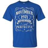 Legends Were Born In November 1971 Shirt 46th Birthday Gift