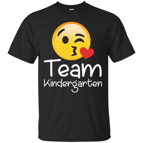 Emoji Team Kindergarten Teacher T Shirt For Lover_black=