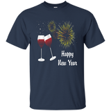 Happy New Year Celebration T Shirt 2018 New Years Party_black=