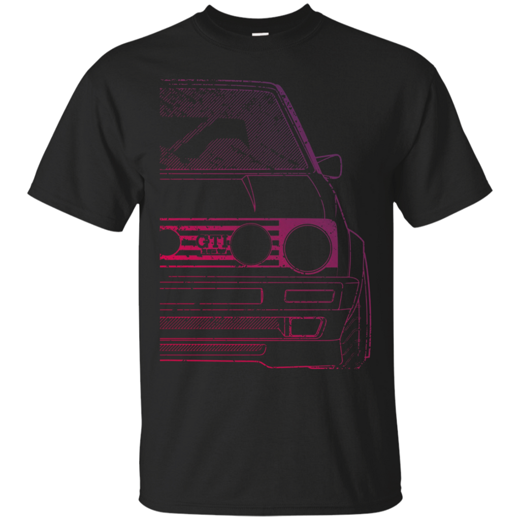 Roughed Modified MK2 GT-i 16v Racing T-Shirt_Black