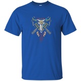 Overwatch McCree Skull Spray Tee Shirt_Brown