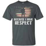 I Stand For The National Anthem Tshirt (design On Back)_black=