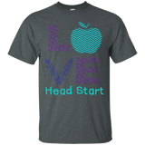 Purple Love Head Start T-shirt_Black