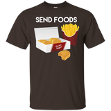 Send Foods - Funny Shirt Chicken Nuggets And Fries_Black