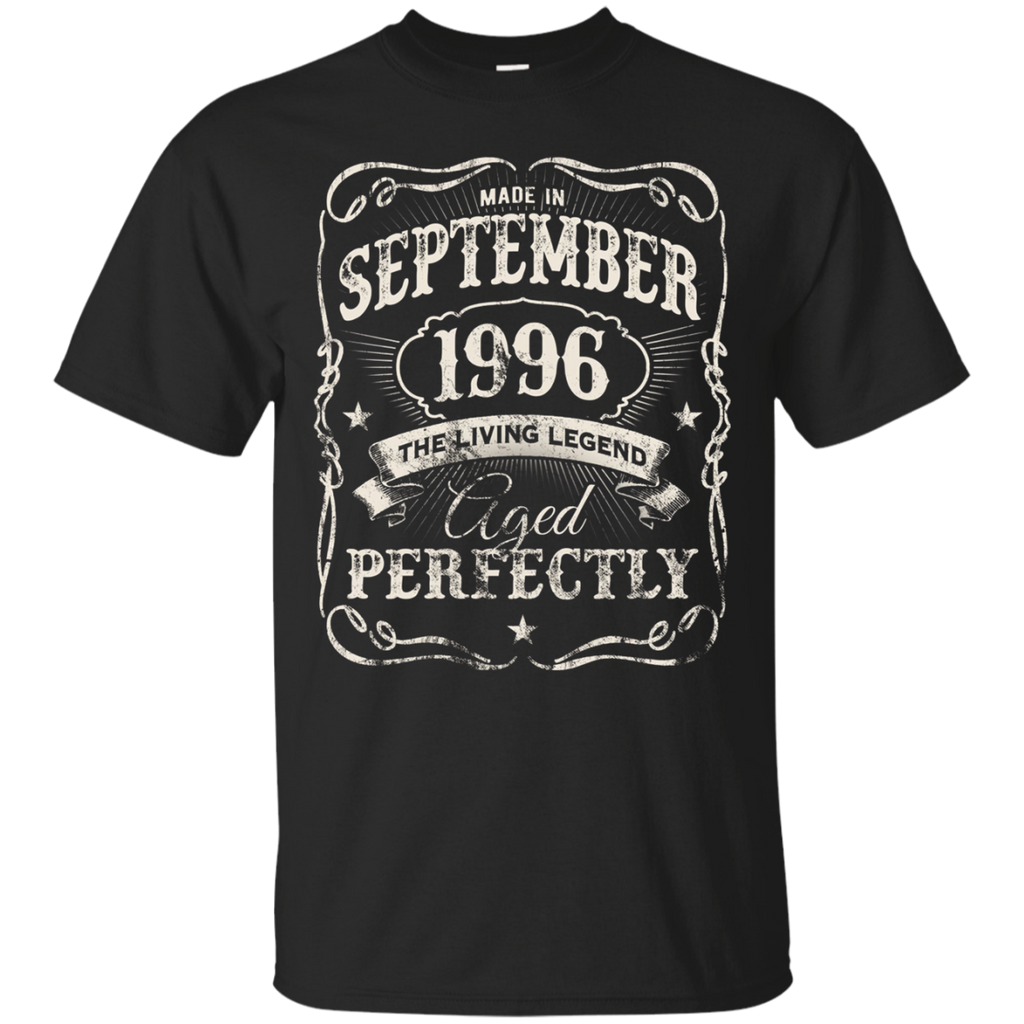 Legends Were Born In September 1996 Shirt 21st Birthday Gift