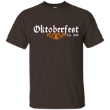 Oktoberfest Beer Festival T Shirt Classic german flag design_Black