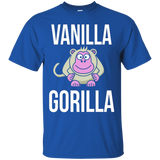 The Vanilla Gorilla - Cute Albino Gorilla T-Shirt_Black