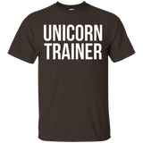 Unicorn Trainer T-shirt Funny Saying Sarcastic Novelty Humor_black=